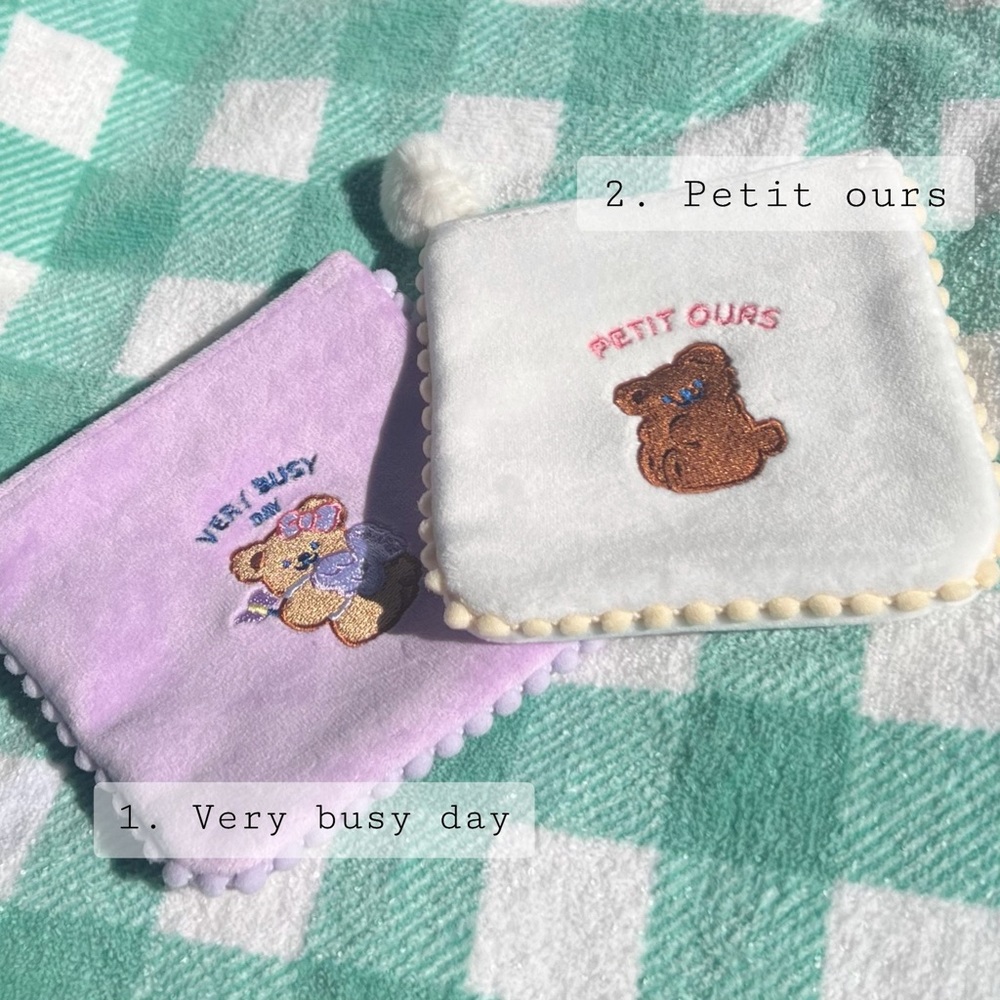 Cute New Mini Pouch :) available 2 colors: Purple and White